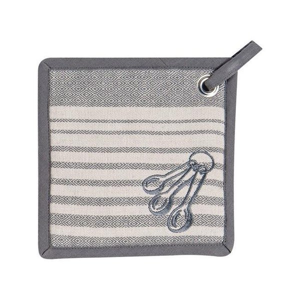 Kay Dee Kay Dee 6662209 Graphite Cotton Pot Holder - Pack of 6 6662209